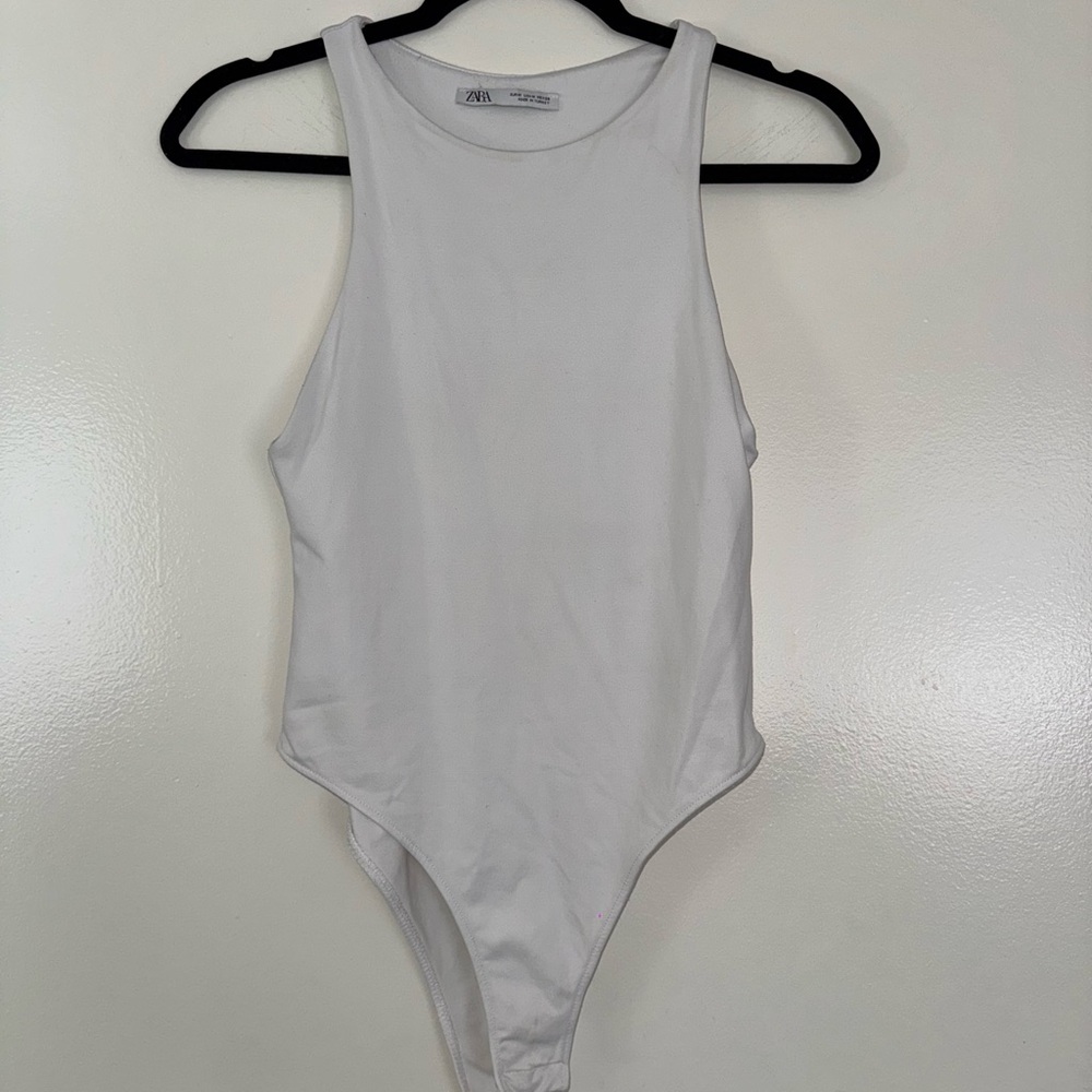Zara Classic White Bodysuit